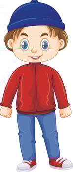 Happy Children Activities Character Design Vector