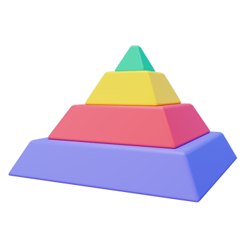 3D Pyramid Chart png