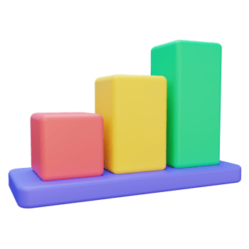 3D Growth Chart png
