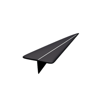 Paper Plane Idea AI Generative png