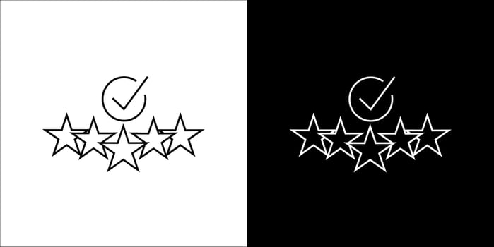 Rating Icon design vector