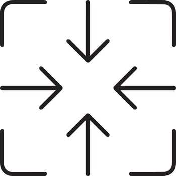 Zoom find icon symbol image vector. Illustration of the search lens design image vector