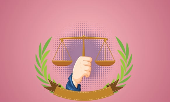 Attorney Law background vector