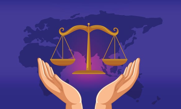 Attorney Law background vector