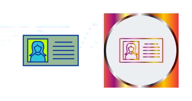 Female Profile Vector Icon
