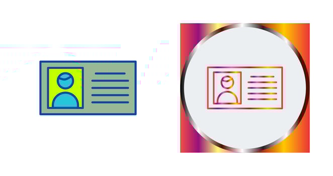 Male Profile Vector Icon