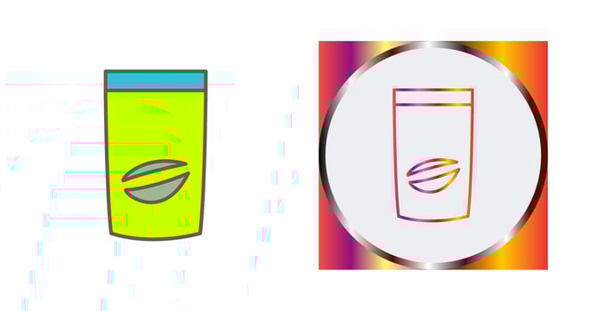 Coffee Bag Vector Icon