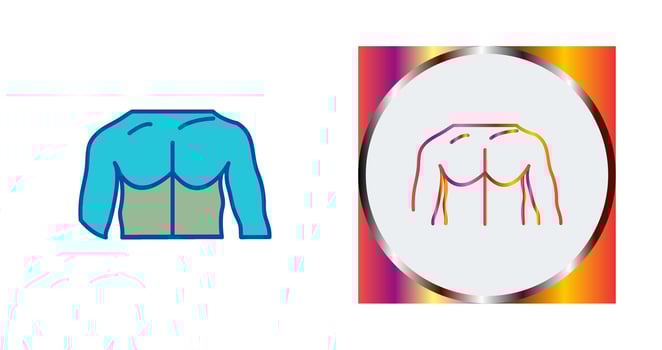Unique Chest Vector Icon