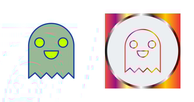 Unique Game Character Vector Icon