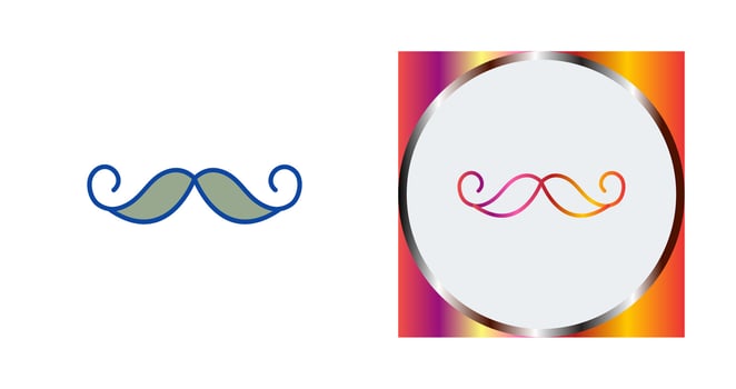 Moustache Vector Icon