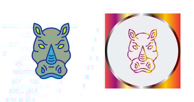Rhino Vector Icon