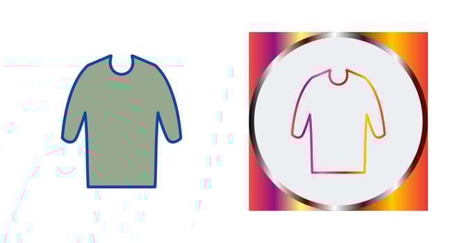 Casual Shirt Vector Icon