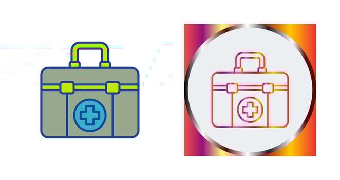 First Aid Kit Vector Icon
