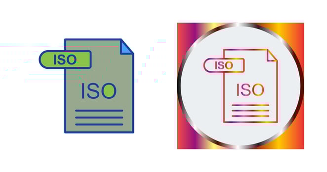 ISO Vector Icon