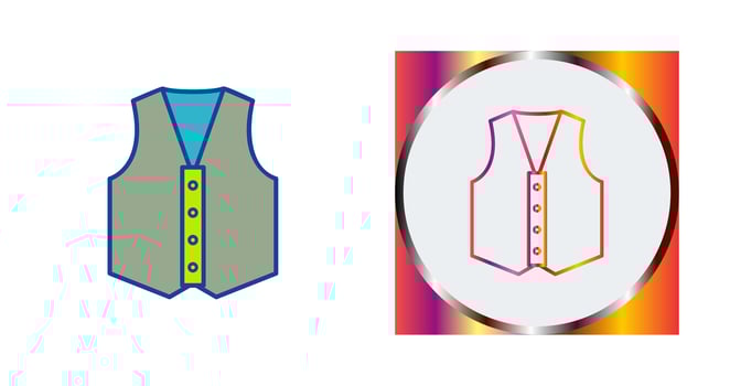 Vest Vector Icon