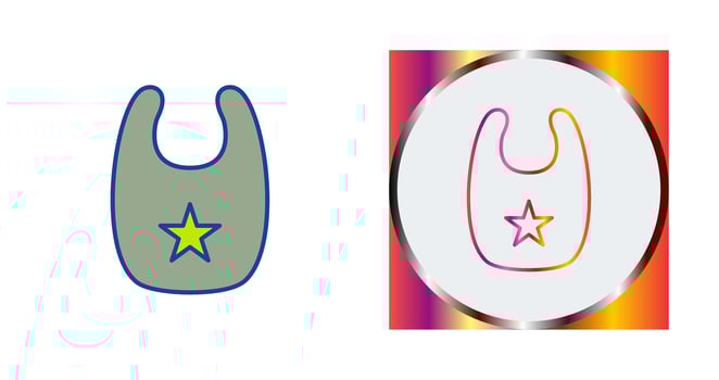 Bib Vector Icon