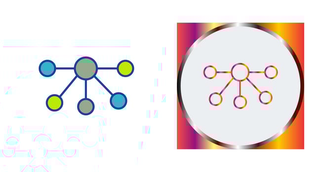 Nodes Vector Icon