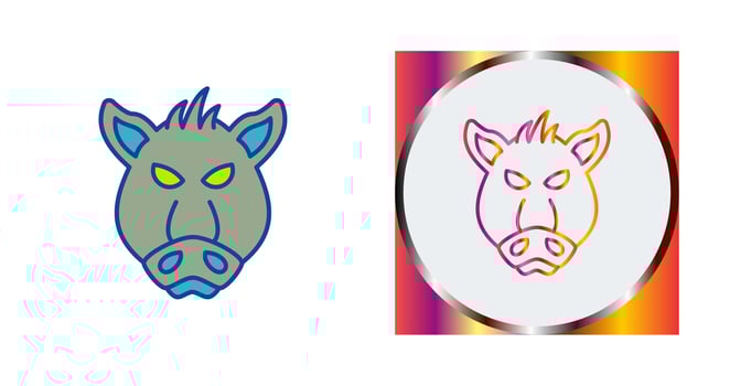 Pig Vector Icon