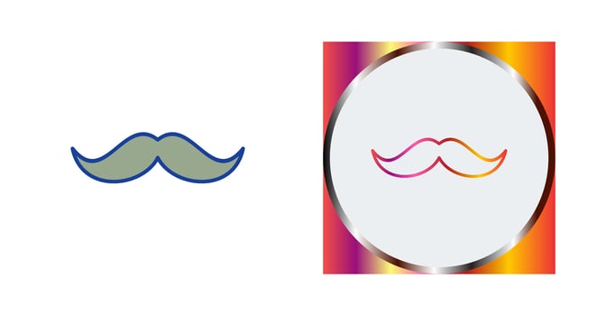 Moustache Vector Icon