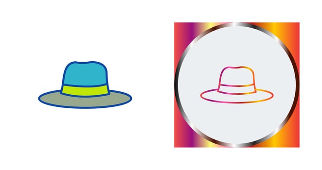 Women's Hat Vector Icon