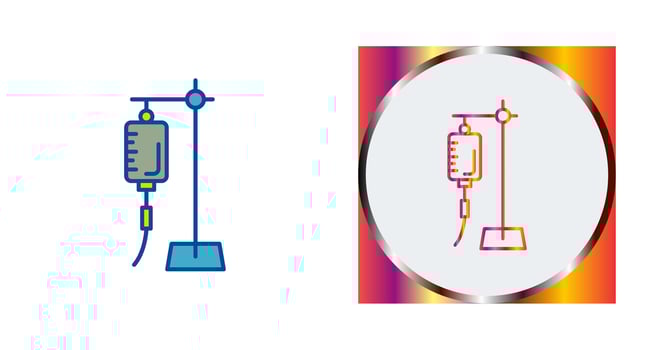 Saline Vector Icon