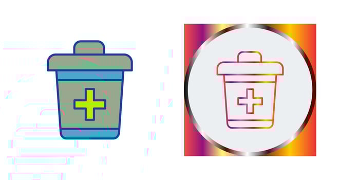 Dustbin Vector Icon