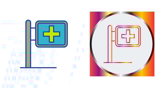 Signboard Vector Icon