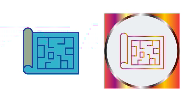 Blueprint Vector Icon