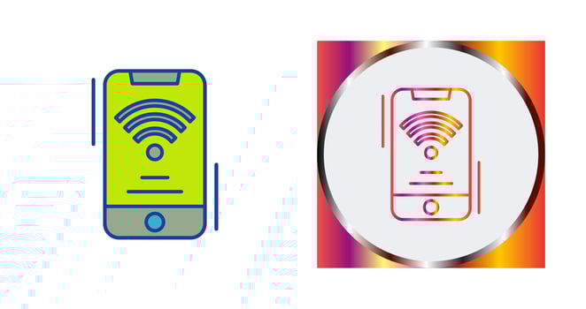 Wifi Signal Vector Icon