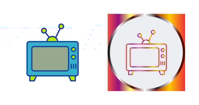 Television Vector Icon