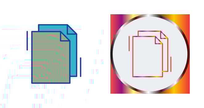Copy Vector Icon