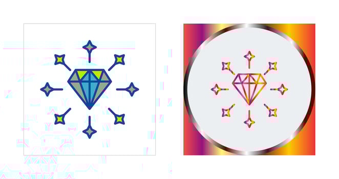 Diamond Vector Icon