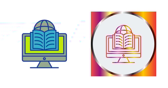 Learning Vector Icon