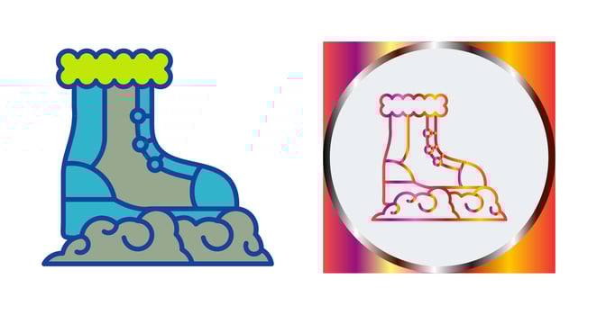 Snow Boots Vector Icon