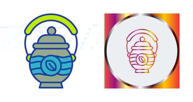 Teapot Vector Icon