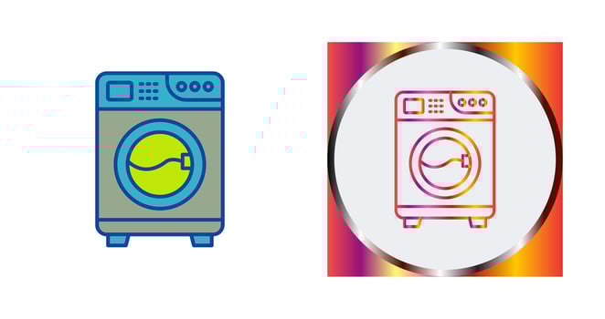 Washing Machine Vector Icon