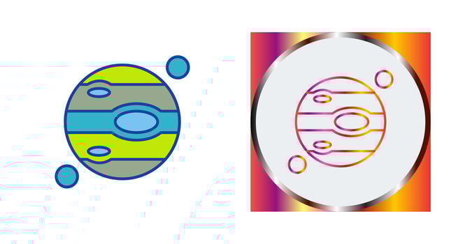 Jupiter Vector Icon