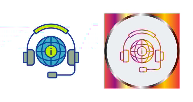 Call Center Vector Icon