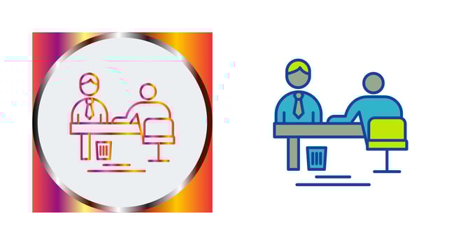 Evaluating work Vector Icon