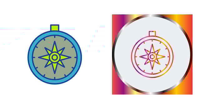 Compass Vector Icon