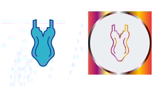 Swim Suit Vector Icon