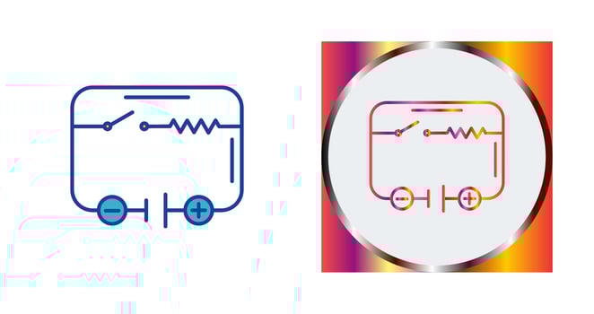 Electrical Circuit Vector Icon