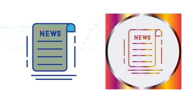 News Vector Icon