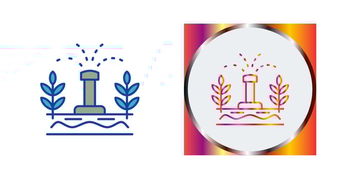 Sprinkler Vector Icon
