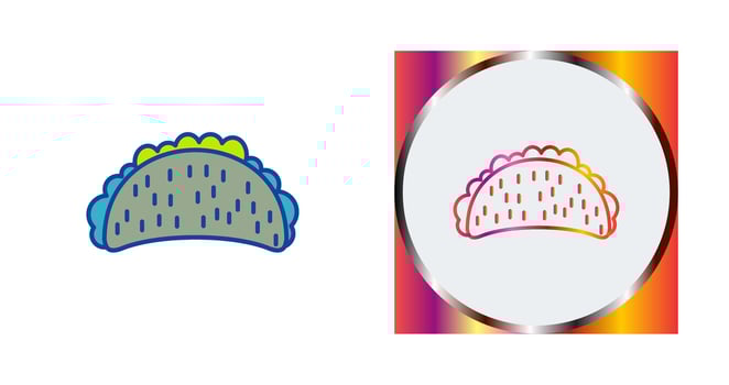 Tacos Vector Icon