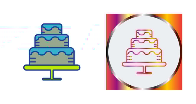 Cake Vector Icon