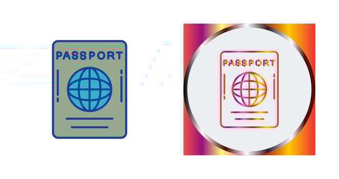 Passport Vector Icon