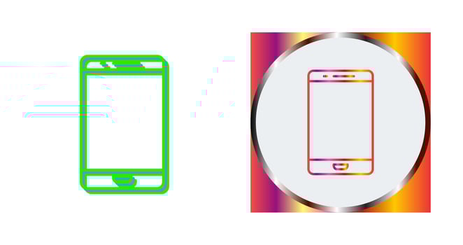 Cell Phone Vector Icon