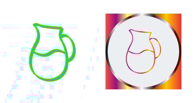 Milk Jug Vector Icon
