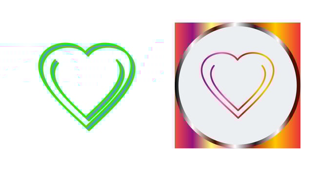 Unique Favorite Vector Icon
